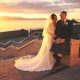 Most amazing sunset at Seamill Hydro Wedding