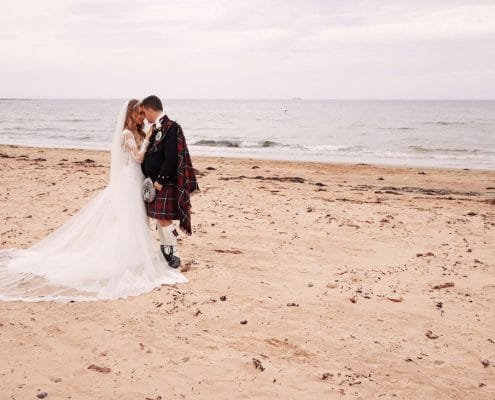 Seamill Wedding Lauren And Callum