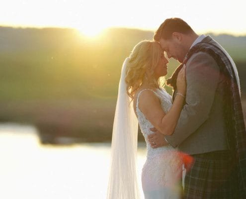 Beautiful Lochside House Hotel Wedding