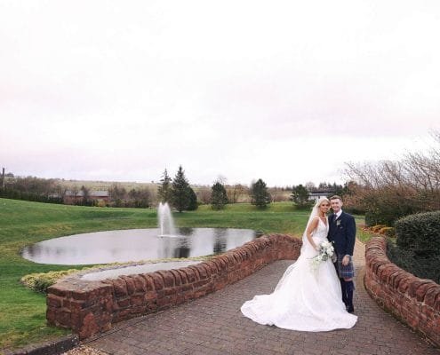 Winter Lochside House Hotel Wedding