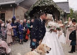 Amazing Crossbasket Wedding Video with fireworks