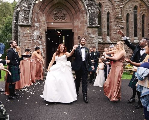 Epic Drumtochty Castle Wedding