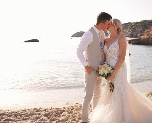 Beautiful Cas Mila IBIZA Wedding Video