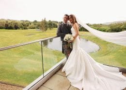 Beautiful Lochside House Hotel Wedding